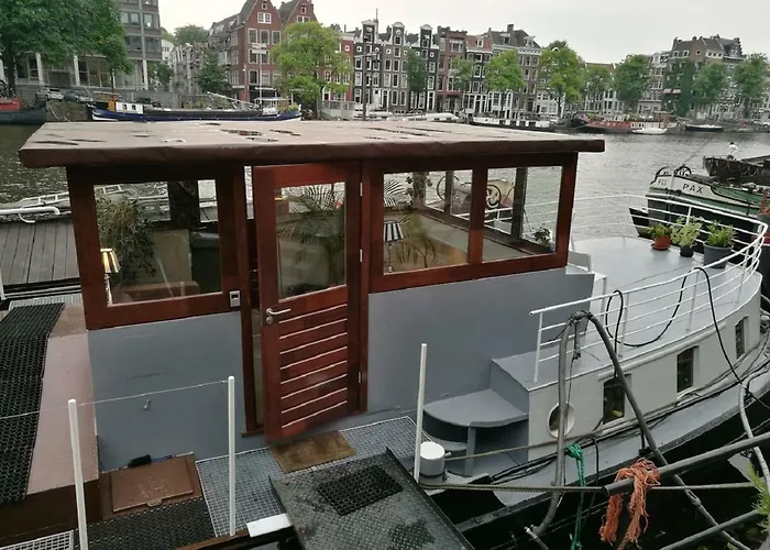 Houseboat Rose 아파트 암스테르담